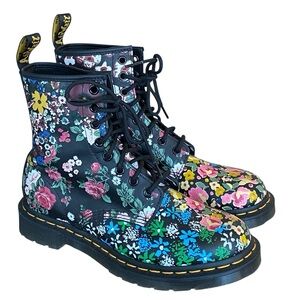 D Dr. Martens Pascal Floral Mashup